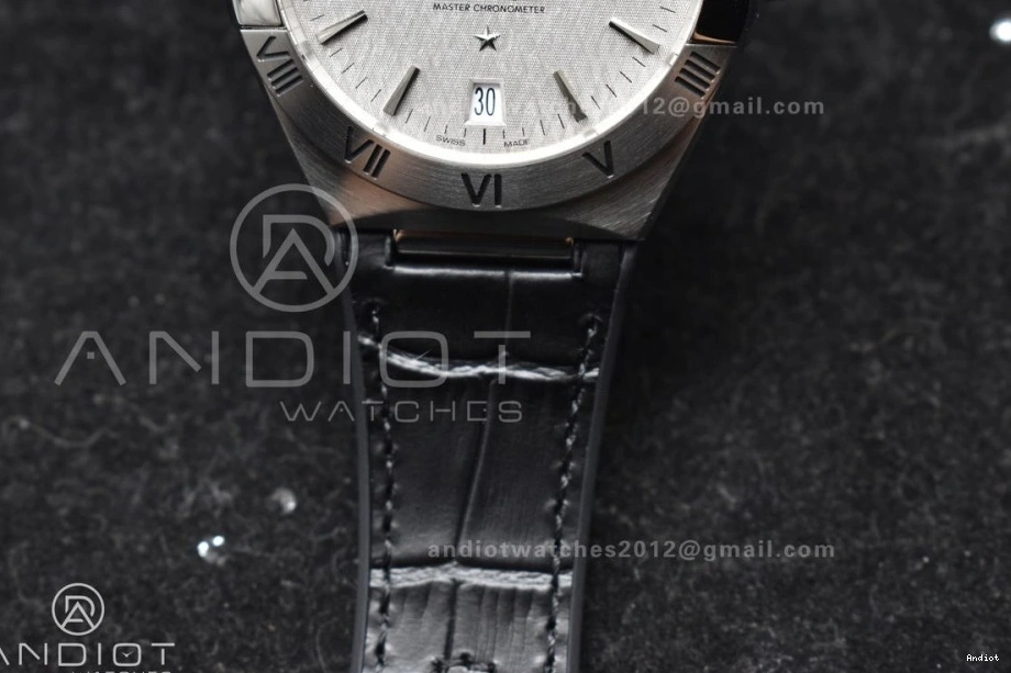 Edition on Black Super Constellation 1:1 Gummy Strap SS Clone Best VSF Dial Gray A8900 1226